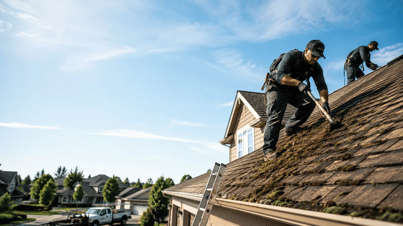 Roof Moss Removal in Hamtramck, MI near me